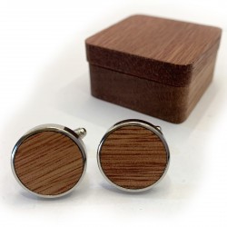Manschettenknöpfe aus Holz...